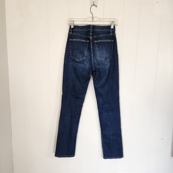 Silver Jeans Calley Straight Leg High Waisted Rise Casual Basic Denim Minimalist - Picture 5 of 10